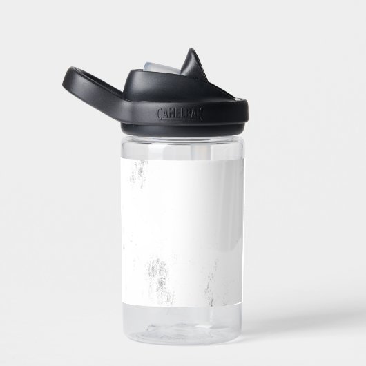 Minimalistische monochrome grunge textuur waterfles (Rechts)