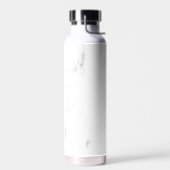Minimalistische monochrome grunge textuur waterfles (Links)
