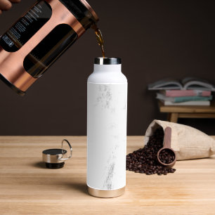 Minimalistische monochrome grunge textuur waterfles