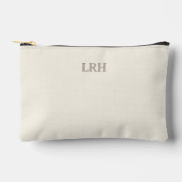 Minimalistische Monogram Bruidsmeisje Make-uptas Etui