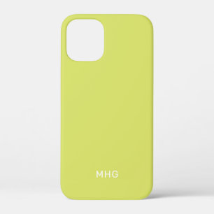 Minimalistische Monogrammen-telefoongevallen Case-Mate iPhone Case