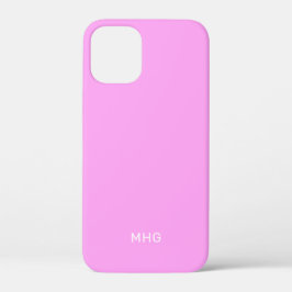 Minimalistische Monogrammen-telefoongevallen Case-Mate iPhone Case
