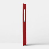 Minimalistische Monogrammen-telefoongevallen Case-Mate iPhone Case (Achterkant / Links)