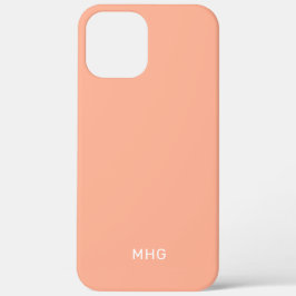 Minimalistische Monogrammen-telefoongevallen Case-Mate iPhone Case