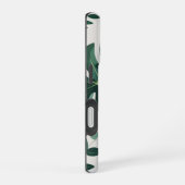 Minimalistische Monstera en Greenery Pattern - Mod iPhone 16 Hoesje (Rechterkant)