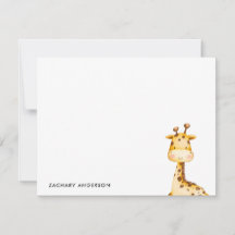 Minimalistische Mopshals Cute Baby Giraffe Kids Pe