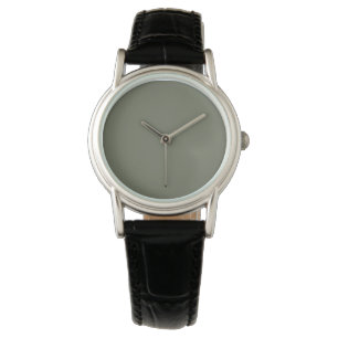 Minimalistische Moss Green Watch Face –  Horloge