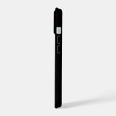 Minimalistische motivatie iPhone 15 case (Linkerkant)