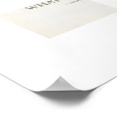 Minimalistische muurposter poster (Hoek)