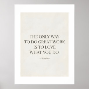 Minimalistische muurposter poster