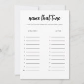 Minimalistische naam die afstemmen Vrijgezellenfee Kaart (Voorkant)