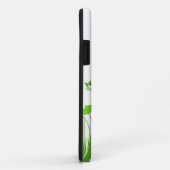 Minimalistische naam Green and White Poppies Meado Case-Mate iPhone Case (Achterkant/rechts)