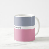 Minimalistische naam Modern Koffiemok (Voorkant rechts)