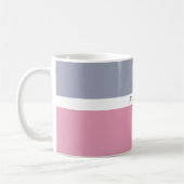 Minimalistische naam Modern Koffiemok (Links)