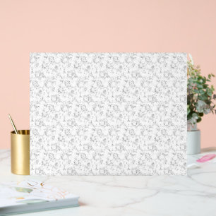 Minimalistische naamdesign voor terug naar school acryl bord