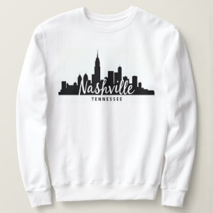 Minimalistische Nashville Skyline, stad Tennessee Trui