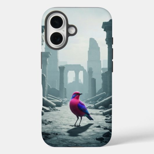 Minimalistische Natuur Kunst iPhone Hoes (Achterkant)