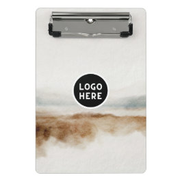 Minimalistische Natuurlijke Aquarel Abstract Patro Mini Klembord