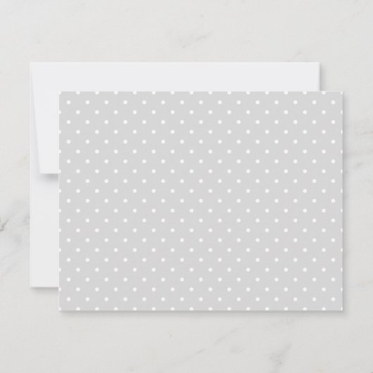 Minimalistische nautische thema baby douche uitnod kaart (Achterkant)