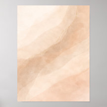Minimalistische neutrale abstracte wandkunst – Bei