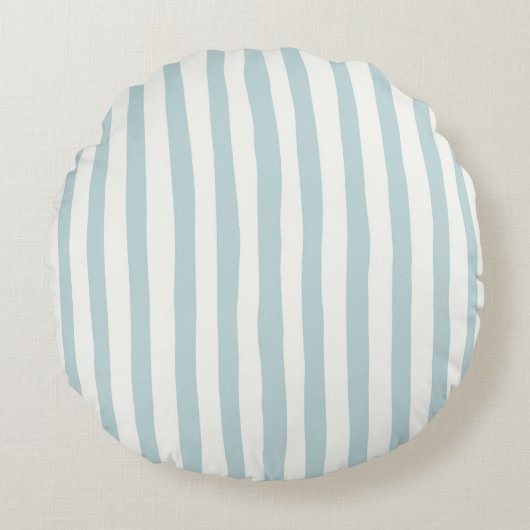 Minimalistische Neutrale Boho Baby Design Rond Kussen (Voorkant)