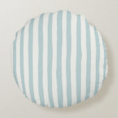 Minimalistische Neutrale Boho Baby Design Rond Kussen (Achterkant)