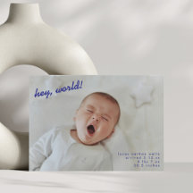 Minimalistische Nieuwe Baby Foto Pasgeboren Hallo 