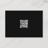 Minimalistische notaris ondertekenaar Foto Profess Visitekaartje (Achterkant)