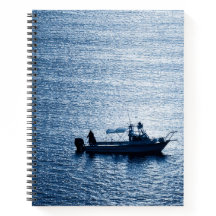 Minimalistische Ocean Wandkunst Visser Blauw