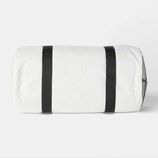 Minimalistische Off White Duffle – Max Opbergtas Plunjezak (Onderkant)