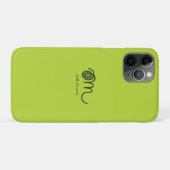 Minimalistische Om Handgeschreven Gepersonaliseerd Case-Mate iPhone Case (Achterkant (horizontaal))