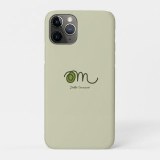 Minimalistische Om Handgeschreven Gepersonaliseerd Case-Mate iPhone Case