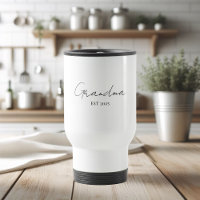 Minimalistische oma EST 2025 | Gepersonaliseerd