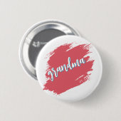 Minimalistische oma ronde button 5,7 cm (Voorkant /achterkant)