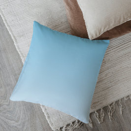 Minimalistische Ombre Oceaanbries Kussen