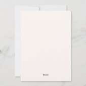 Minimalistische Onze Eerste Kerstmis Samen Drie Fo Feestdagenkaart (Achterkant)