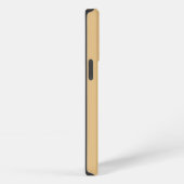 Minimalistische op maat gemaakte monogram naam kam iPhone hoesje (Rechterkant)