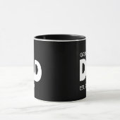 Minimalistische OPA Met Gepersonaliseerd Jaar Mok (Midden)