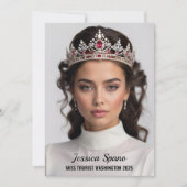 Minimalistische optocht Autograph Kaarten - Dark T (Voorkant)