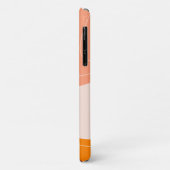 Minimalistische organische vormen golven monogram Case-Mate iPhone case (Achterkant/links)