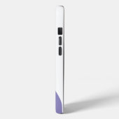 Minimalistische paarse handgeschreven gepersonalis Case-Mate iPhone case (Achterkant / Links)