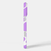 Minimalistische Paarse Koe print Case-Mate iPhone Case (Achterkant / Rechts)