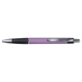 Minimalistische paarse paars en wit pen (Achterkant)