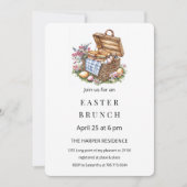 Minimalistische Paastaftakking Kaart (Voorkant)