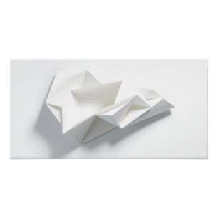 Minimalistische papierstructuur perfect poster