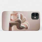 Minimalistische parametrische sculptuurstoel - Mod Case-Mate iPhone Case (Achterkant (horizontaal))