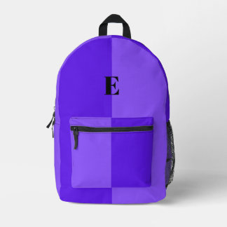 Minimalistische Pastel Paarse Rugzak met Eigen Naa