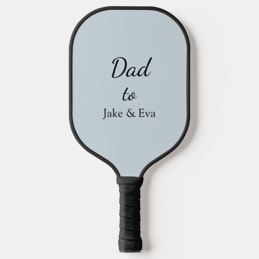 Minimalistische Pastel Pickleball Paddle | vaderda (Voorkant)