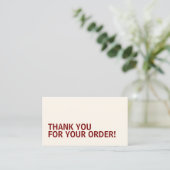 Minimalistische pastel vet winkel coupon (Staand voorkant)