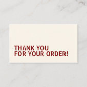 Minimalistische pastel vet winkel coupon (Voorkant)
